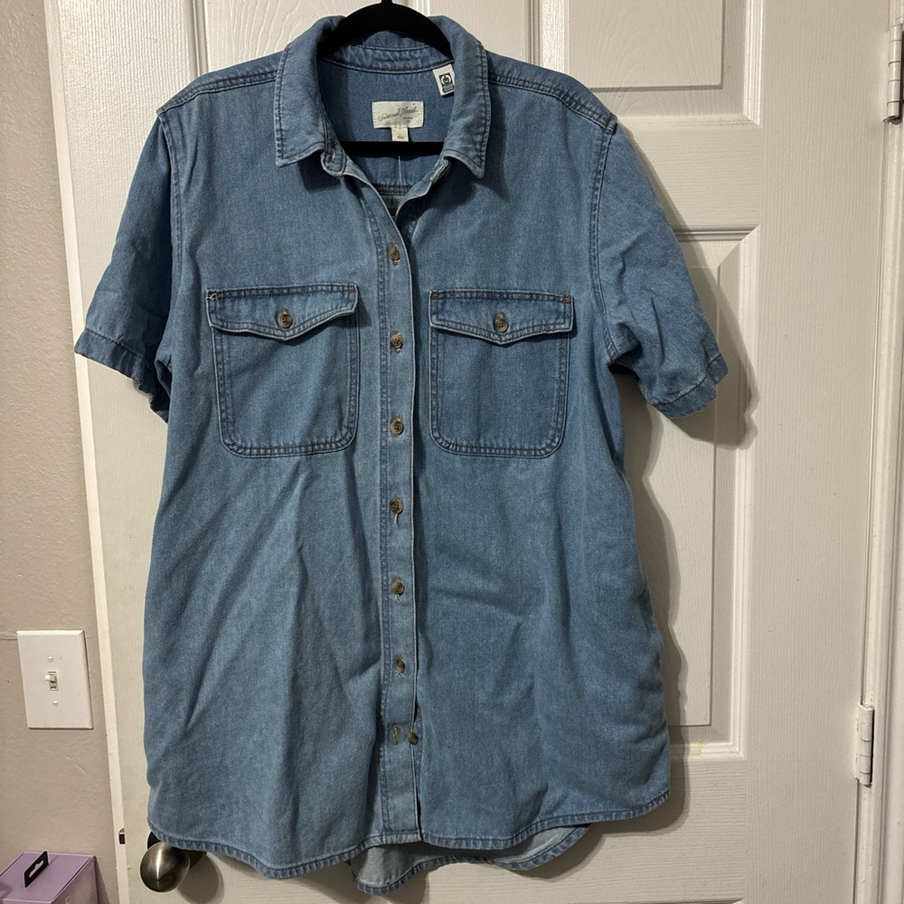 Universal Thread Blue Denim Jean Dress